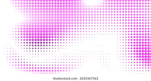 Grunge medio tono gradiente de fondo. Textura ruidosa de arena descolorida. Fondo de pantalla de arena rosa y púrpura. Fondo pixelado retro.