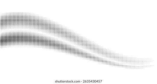 Grunge halftone gradient background. Faded grit noise texture. White and black sand wallpaper. Retro pixelated backdrop. Anime or manga style comic overlay. Vector graphic design textured template