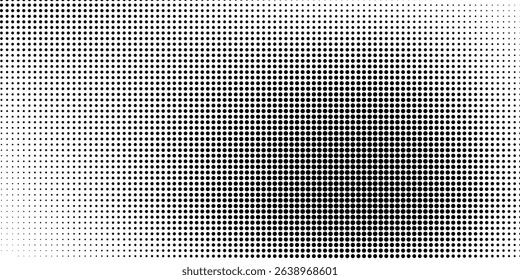 Grunge halftone gradient background. Faded grit noise texture. White and black sand wallpaper. Retro pixelated backdrop. Anime or manga style comic overlay.