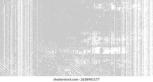 Grunge halftone gradient background. Faded grit noise texture. 