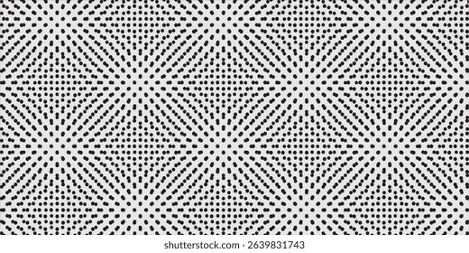 Grunge halftone gradient background. Faded grit noise texture. White and black sand wallpaper. Retro pixelated backdrop. Anime or manga style comic overlay. Vector graphic design textured template