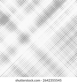 Plano de fundo gradiente de meio-tom do Grunge. Textura de ruído de grão desbotado. Papel de parede de areia branca e preta. Fundo retro pixelizado. Anime ou manga estilo história em quadrinhos. Modelo texturizado de design gráfico vetorial