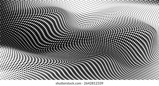 Plano de fundo gradiente de meio-tom do Grunge. Textura de ruído de grão desbotado. Papel de parede de areia branca e preta. Fundo retro pixelizado. Anime ou manga estilo história em quadrinhos sobreposição. eps10