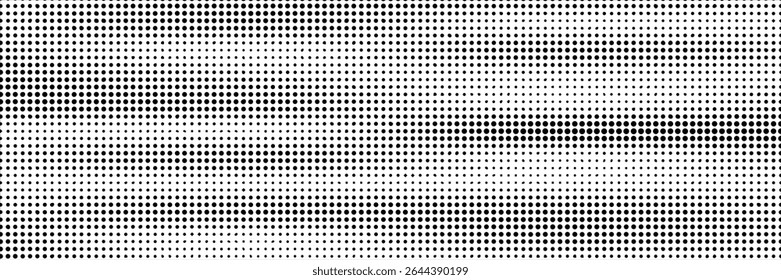 Grunge halftone gradient background. Faded grit noise texture. White and black sand wallpaper. Retro pixelated backdrop. Anime or manga style comic overlay. Vector graphic design textured template