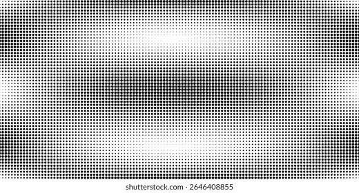Grunge halftone gradient background. Faded grit noise texture. White and black sand wallpaper. Retro pixelated backdrop. Anime or manga style comic overlay. Vector graphic design textured template