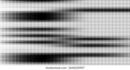 Grunge halftone gradient background. Faded grit noise texture. White and black sand wallpaper. Retro pixelated backdrop. Anime or manga style comic overlay. modern dots