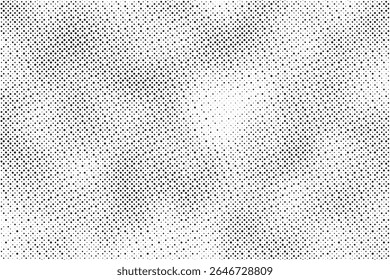 Plano de fundo gradiente de meio-tom do Grunge. Textura de ruído de grão desbotado. Papel de parede de areia branca e preta. Fundo retro pixelizado. Anime ou manga estilo história em quadrinhos. Modelo texturizado de design gráfico vetorial