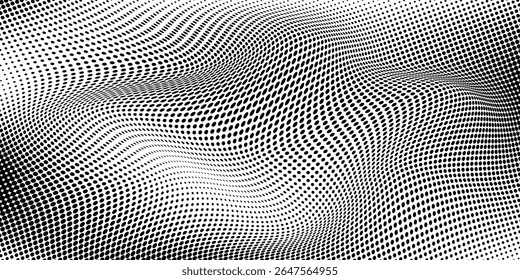 Plano de fundo gradiente de meio-tom do Grunge. Textura de ruído de grão desbotado. Papel de parede de areia branca e preta. Fundo retro pixelizado. Anime ou manga estilo história em quadrinhos. Modelo texturizado de design gráfico vetorial