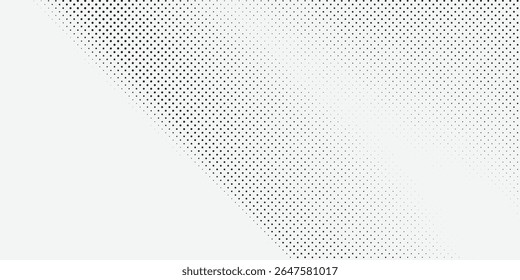Plano de fundo gradiente de meio-tom do Grunge. Textura de ruído de grão desbotado. Papel de parede de areia branca e preta. Artes modernas retrô pixelizadas