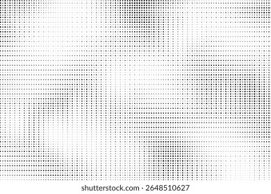 Plano de fundo gradiente de meio-tom do Grunge. Textura de ruído de grão desbotado. Papel de parede de areia branca e preta. Fundo retro pixelizado. Anime ou manga estilo história em quadrinhos. Modelo texturizado de design gráfico vetorial