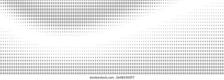 Grunge halftone gradient background. Faded grit noise texture. White and black sand wallpaper. Retro pixelated backdrop.