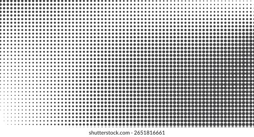 Plano de fundo gradiente de meio-tom do Grunge. Textura de ruído de grão desbotado. Papel de parede de areia branca e preta. Fundo retro pixelizado. Anime ou manga estilo história em quadrinhos. Modelo texturizado de design gráfico vetorial