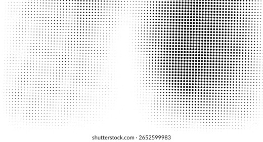 Plano de fundo gradiente de meio-tom do Grunge. Textura de ruído de grão desbotado. Papel de parede de areia branca e preta. Fundo retro pixelizado. Sobreposição de quadrinhos em estilo anime ou mangá