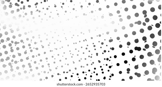 Grunge halftone gradient background. Faded grit noise texture. White and black sand wallpaper concept good simple art modern illustratons