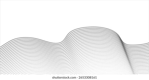 Grunge halftone gradient background. Faded grit noise texture. White and black sand wallpaper. Anime or manga style comic overlay. Vector graphic design textured template