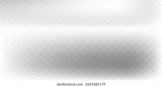 Grunge halftone gradient background. Faded grit noise texture. White and black sand wallpaper nice art modern 