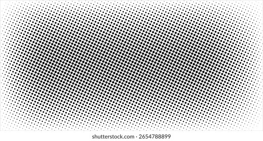 Grunge halftone gradient background. Faded grit noise texture. White and black sand wallpaper. Retro pixelated backdrop. Anime or manga style comic overlay.