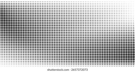 Plano de fundo gradiente de meio-tom do Grunge. Textura de ruído de grão desbotado. Papel de parede de areia branca e preta. Fundo retro pixelizado.	