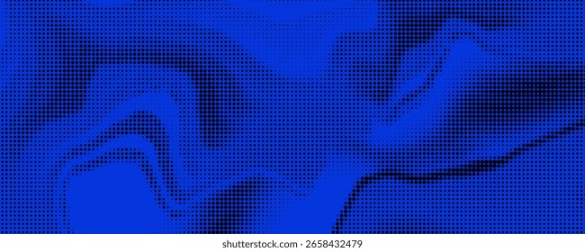 Grunge halftone gradient background. Faded grit noise texture. White and black sand wallpaper. Retro pixelated backdrop. Anime or manga style comic overlay. Vector graphic design textured template