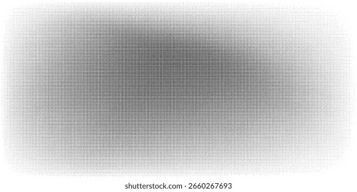 Grunge medio tono gradiente de fondo. Textura de ruido de grano desvanecido. Fondo de pantalla de arena blanco y negro. Fondo pixelado retro
