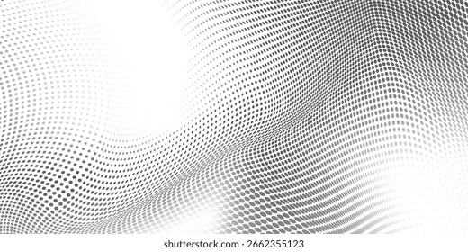 Grunge medio tono gradiente de fondo. Textura de ruido de grano desvanecido. Fondo de pantalla de arena blanco y negro. Fondo pixelado retro. moderno