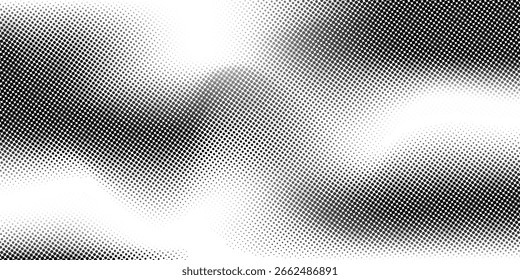 Grunge medio tono gradiente de fondo. Textura de ruido de grano desvanecido.