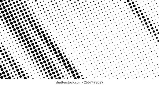 Grunge halftone gradient background. Faded grit noise texture. White and black sand wallpaper. Retro pixelated backdrop. Anime or manga style comic overlay. 