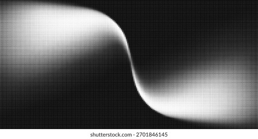 Grunge halftone gradient background. Faded grit noise texture. White and black sand wallpaper. Retro pixelated backdrop. Anime or manga style comic overlay. graphic design textured template modern	