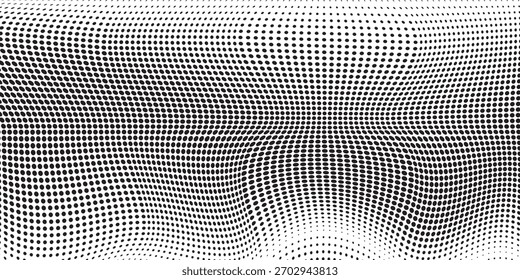 Grunge medio tono gradiente de fondo. Textura de ruido de grano desvanecido. Fondo de pantalla de arena blanco y negro. eps 10