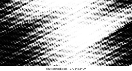 Plano de fundo gradiente de meio-tom do Grunge. Textura de ruído de grão desbotado