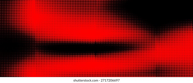 Plano de fundo gradiente de meio-tom do Grunge. Textura de ruído de grão desbotado. Fundo retro pixelizado. Anime ou manga estilo história em quadrinhos. Modelo texturizado de design gráfico vetorial.