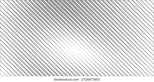 Grunge medio tono gradiente de fondo. Textura de ruido de grano desvanecido. Fondo de pantalla de arena blanco y negro. Fondo pixelado retro. Superposición de cómic de estilo anime o manga. Plantilla texturizada de Diseño gráfico de Vector