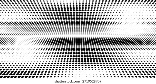 Grunge medio tono gradiente de fondo. ilustración