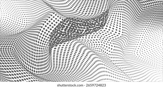 Farbverlauf-Hintergrund mit farbigen Halbtönen. moderne Illustration