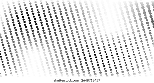Grunge halftone gradient background. White and black sand wallpaper. Retro pixelated backdrop.Vector graphic design textured template simple modern doted