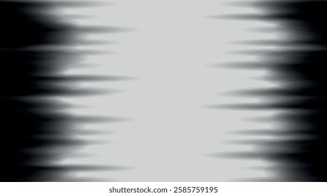 Grunge halftone gradient line with blurred motion speed lines. Dots pop art comics sport style vector illustration halftone