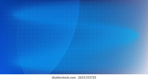 Grunge halftone gradient texture. Fading grit noise background.