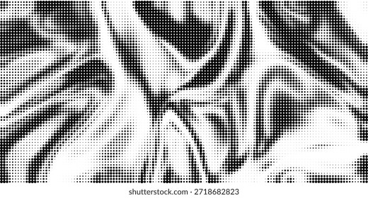 Textura gradiente de meio-tom grunge. Fundo de ruído de grão esmaecido. Papel de parede areia arenoso. Fundo retro pixelizado. Anime preto e branco ou sobreposição de mangá. Design gráfico texturizado vetorial