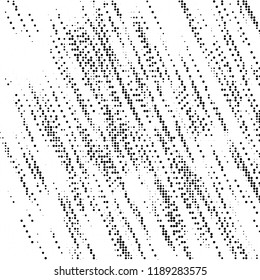 Grunge halftone pattern. Pointillism, stipplism style. Textured background with dots, circles, Points of different scale. Scalable vector graphics.