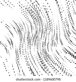 Grunge halftone pattern. Pointillism, stipplism style. Textured background with dots, circles, Points of different scale. Scalable vector graphics.