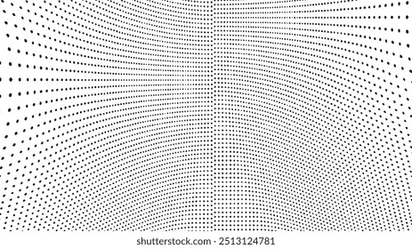 Grunge halftone print background for use.