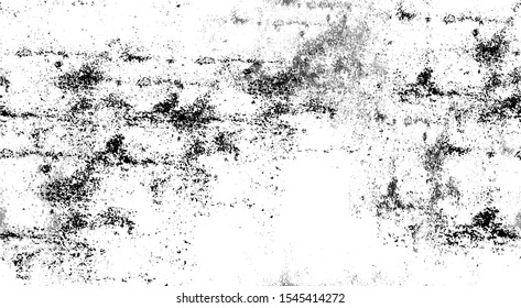 Grunge halftone seamless black and white pattern. Distress design background.