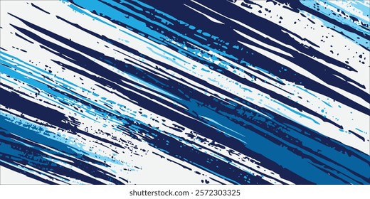 Grunge halftone splash Jersey design, mountain pattern background style, gradient white blue texture, motocross cycling extreme adventure sporty design illustration

