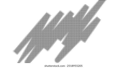 Grunge halftone spot. Black and white circle dots texture background. Spotted vector abstract texture.
