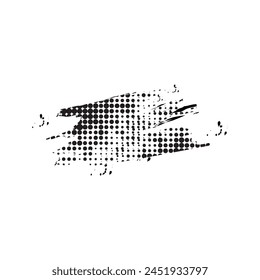 Grunge Halbton Punkt Kreis Punkte Textur Vektorgrafik