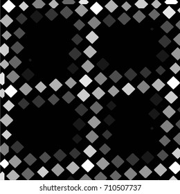 Grunge halftone squared texture background. Checkered vector Abstract Texture
