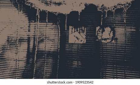 Grunge halftone texture. Abstract background. vector illustration.