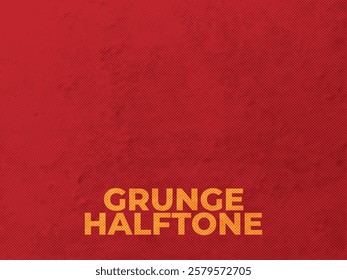 Grunge Halftone Texture with Abstract Dot Patterns for Retro and Vintage Background