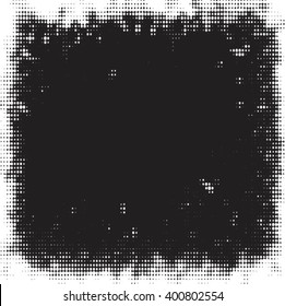 Grunge halftone texture background 