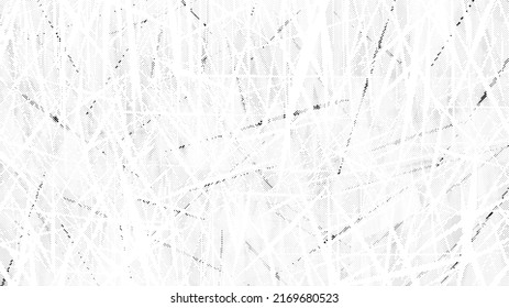 Grunge el fondo de la textura a medio tono. Textura de puntos con problemas. Fondo de grano de estilo cómico. Efecto de la mota gruesa. Papel mural moderno. Fondo de partículas pixeladas.